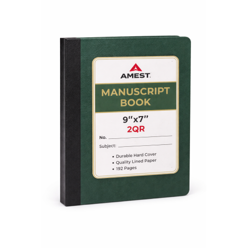 AMEST MANUSCRIPT BOOK 9X7 2QR 